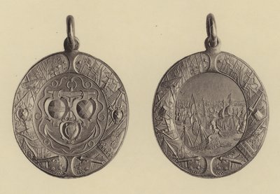 Obverse and Reverse of Naval Reward for Admiral Blake